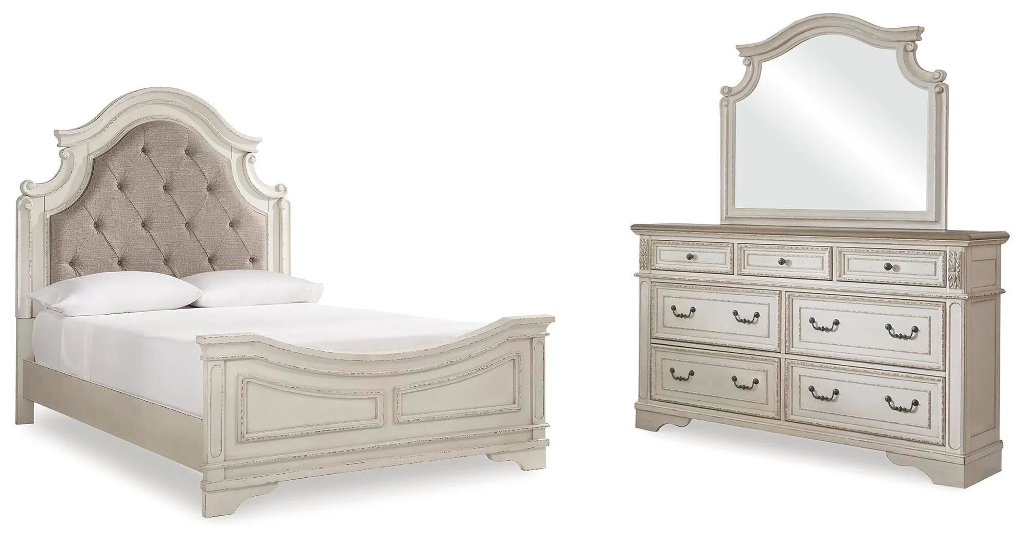 Realyn Upholstered Panel Bed Bedroom Set - Image 5