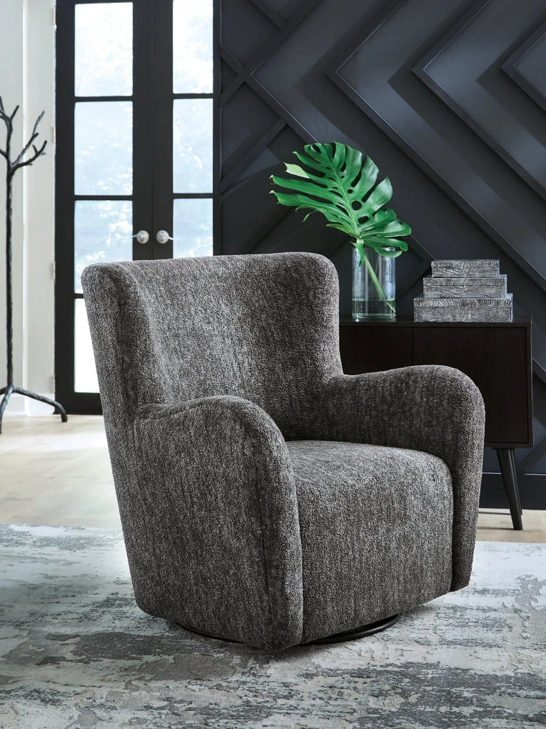 Rowenburg Swivel Glider Accent Chair - Image 2