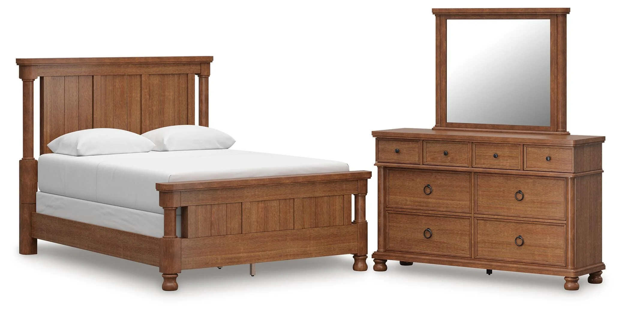 Rowlenstown Poster Bed Bedroom Set - Image 5