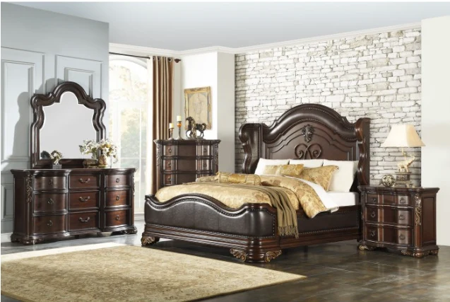 Royal Highlands Marble Top Dresser with Mirror - Image 3