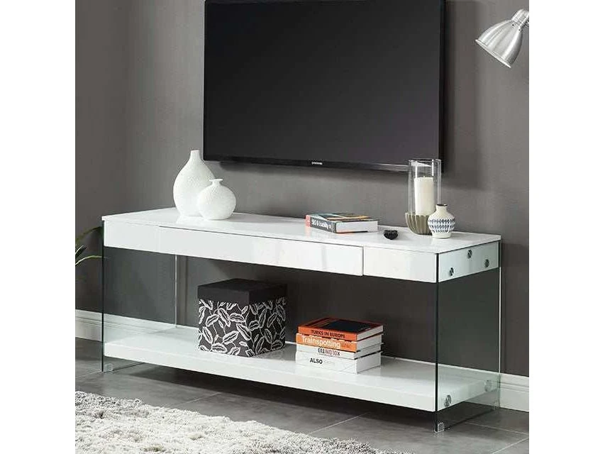Sabugal White 70" TV Stand