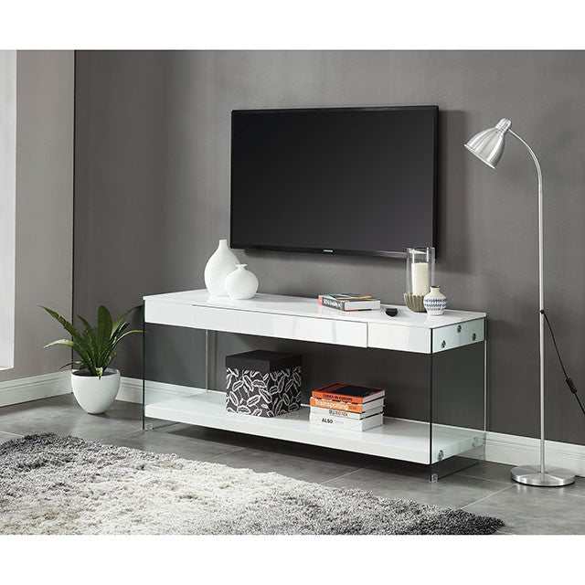 Sabugal White 70" TV Stand - Image 2