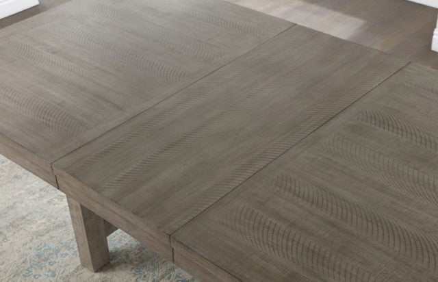 San Antonio Grey Dining Table w/ 1 X 18" Leaf - Image 3
