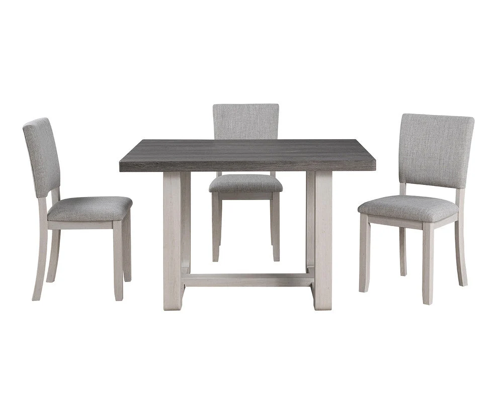 Sauro Gray 5 Pc. Dining Table Set - Image 4