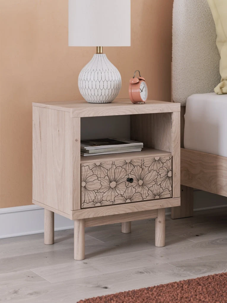 Shapella One Drawer Night Stand - Image 2