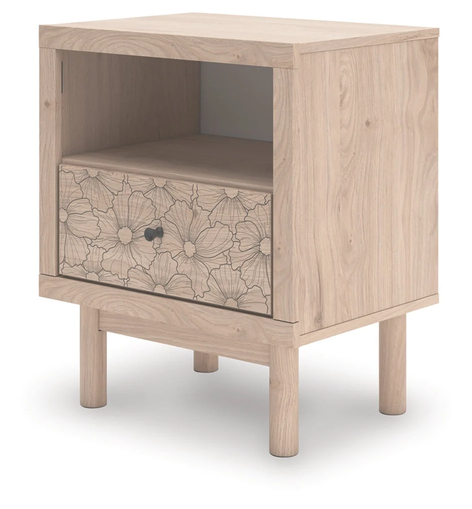 Shapella One Drawer Night Stand - Image 3