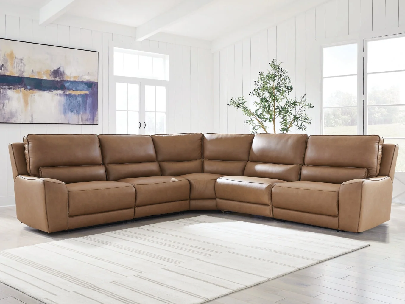 Silverbrooke 5-Piece Power Reclining Sectional - Image 4