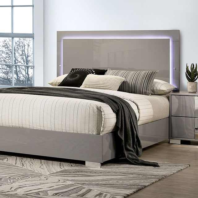 Sinistra Beige Queen 5 Piece Bedroom Set w/Chest - Image 2