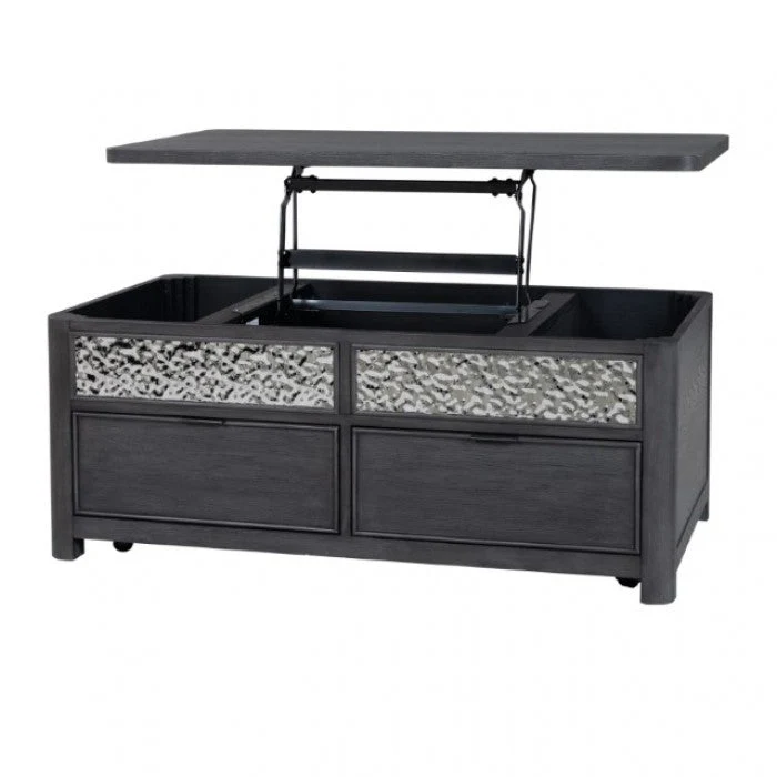 Sterling West Ash Gray Coffee Table - Image 4