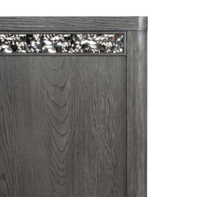 Sterling West Ash Gray Queen 5 Piece Bedroom Set w/Chest (N1) - Image 6