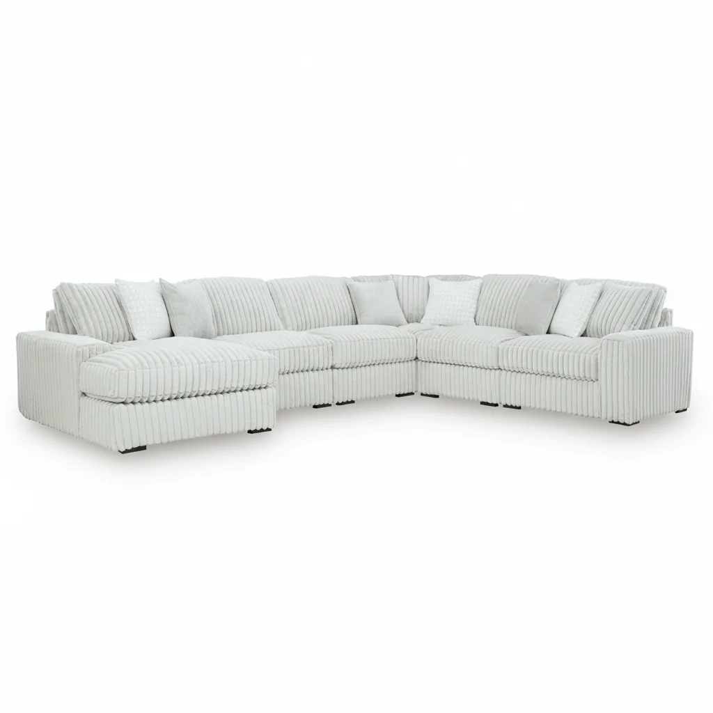 Stupendous 6-Piece Sectional with Chaise - Image 2