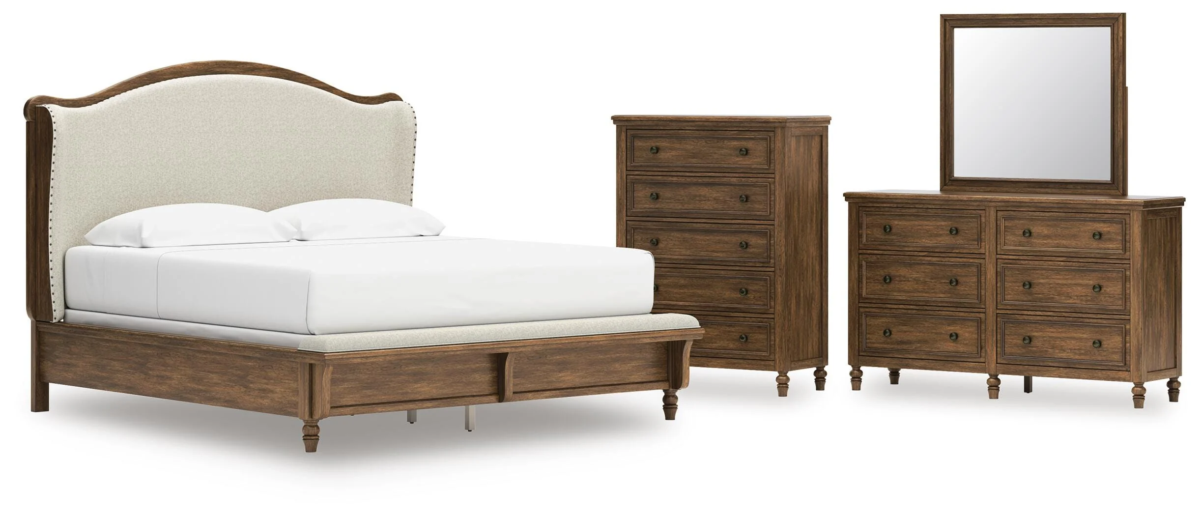 Sturlayne Upholstered Panel Bed Bedroom Set - Image 2