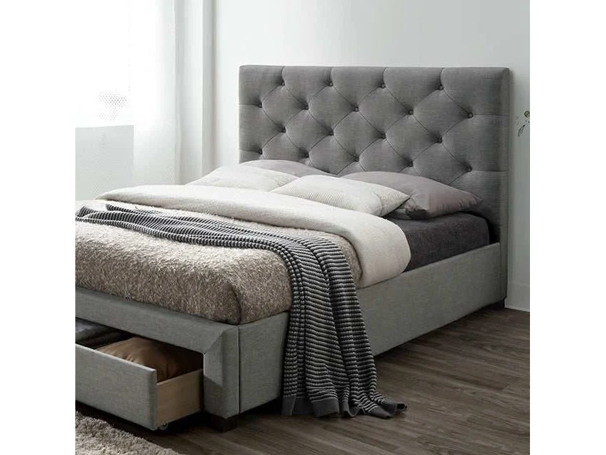 Sybella Gray Eastern King Bed
