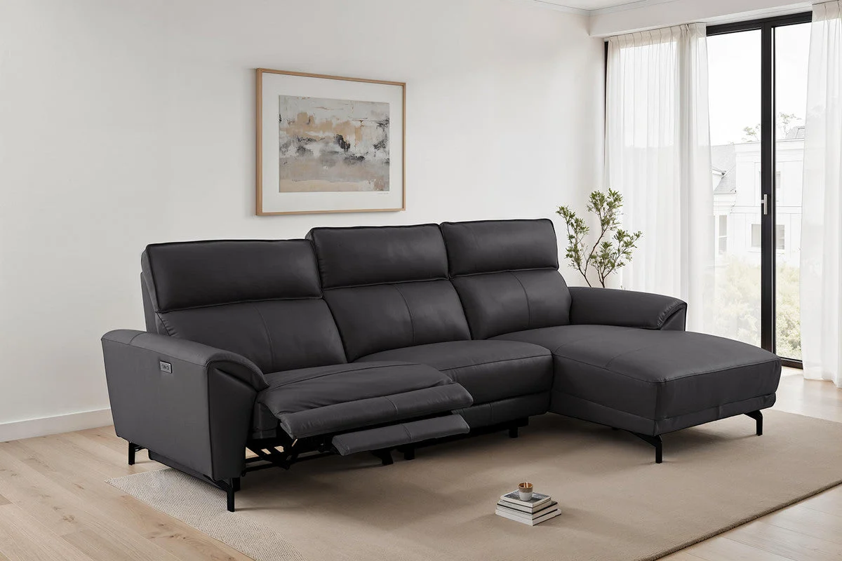 Themis Black Power Sectional - Image 2