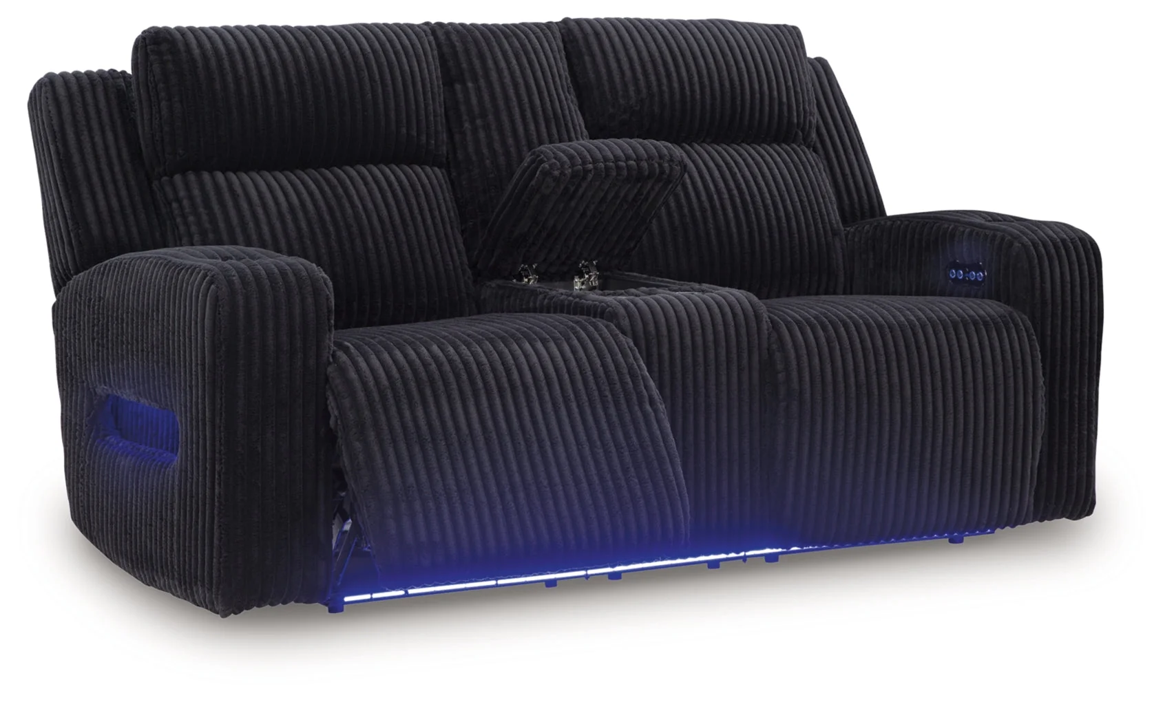 TwinBrooke Power Reclining Loveseat/Console/Adjustable Headrest - Image 3