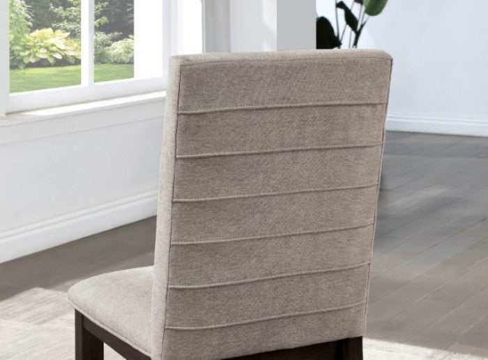Umbria Antique Black & Gray Dining Chair (Set of 2) - Image 2