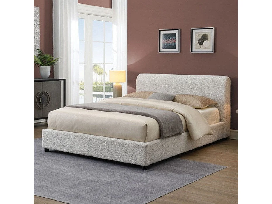 Vertham White Queen Bed