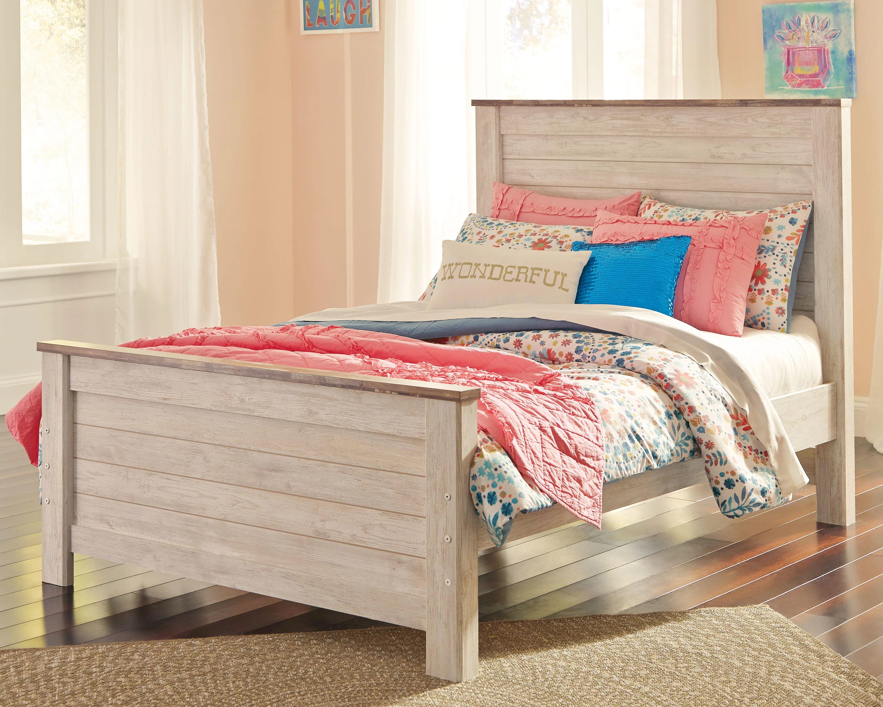 Willowton Panel Bed - Image 5