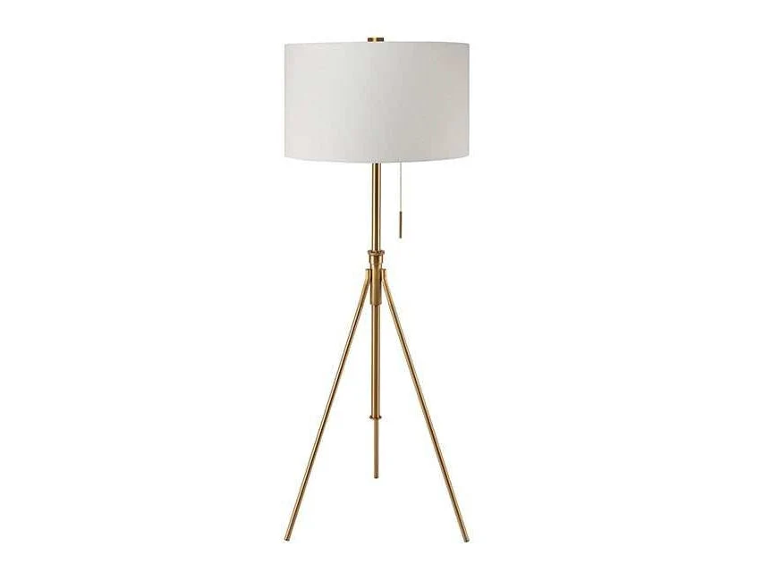 Zaya Stained Gold Floor Lamp